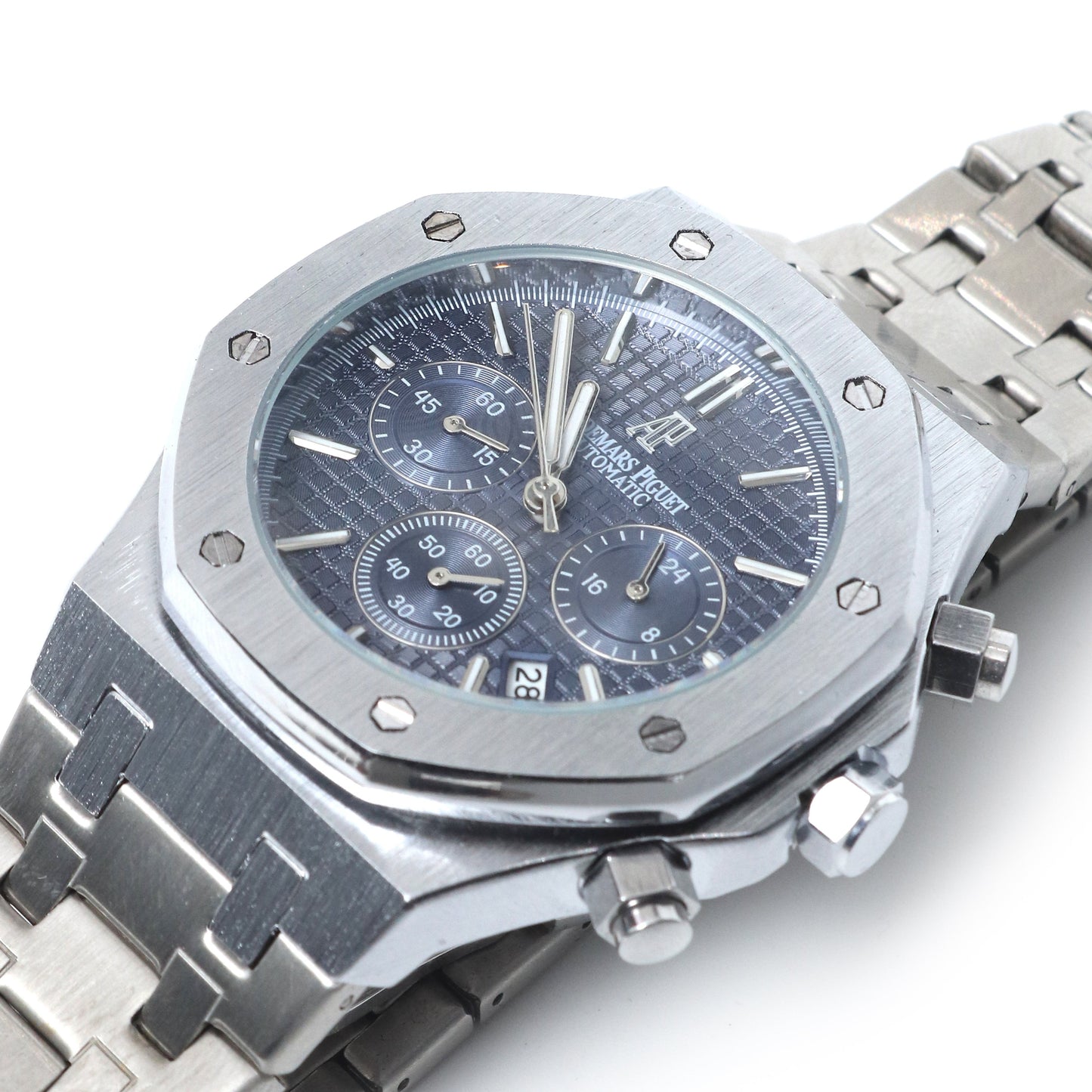 Audemars Piguet Blue-Silver